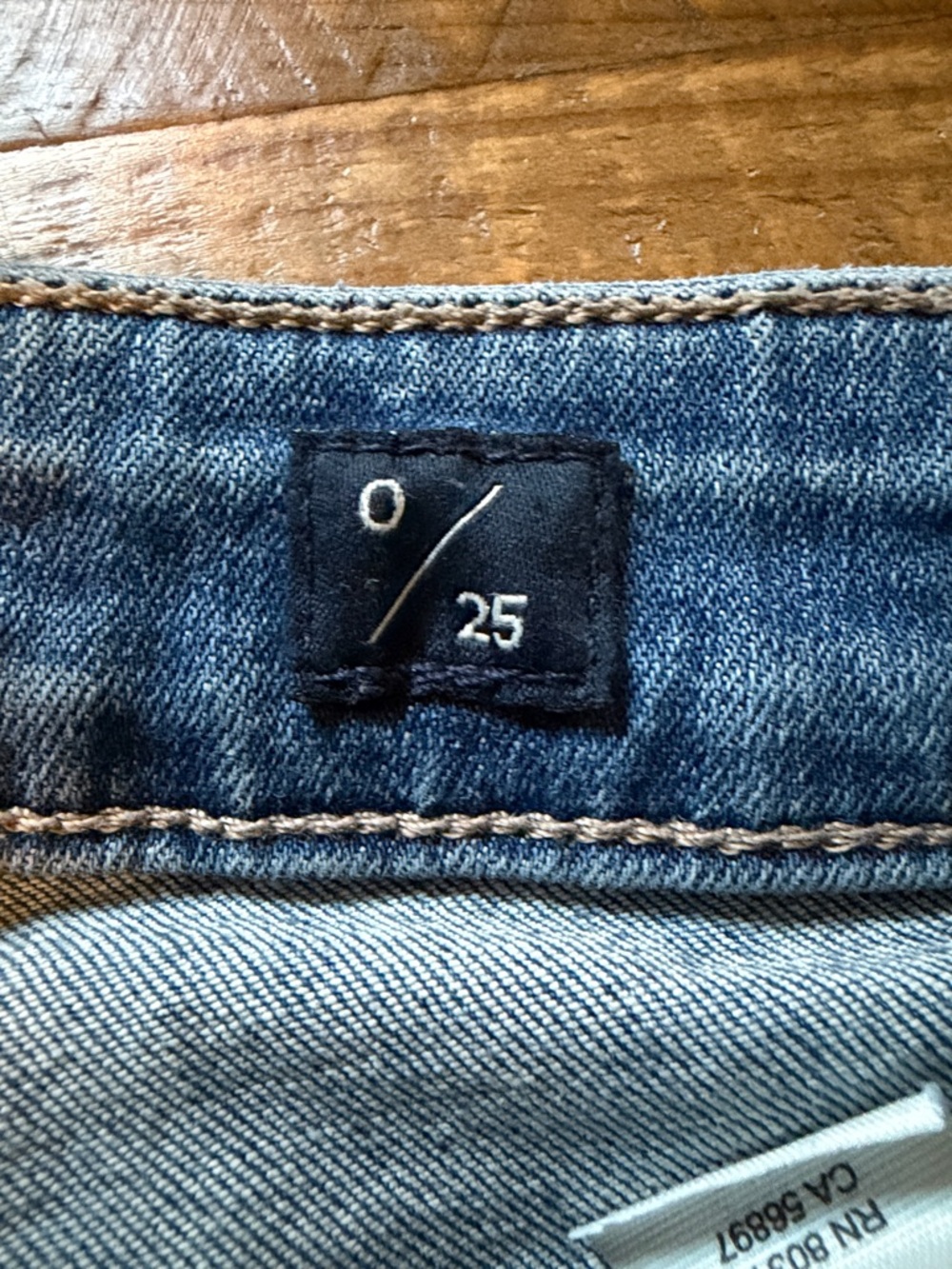 Lucky Brand Medium Blue Distressed Skinny Jeans - Picture 3 of 9